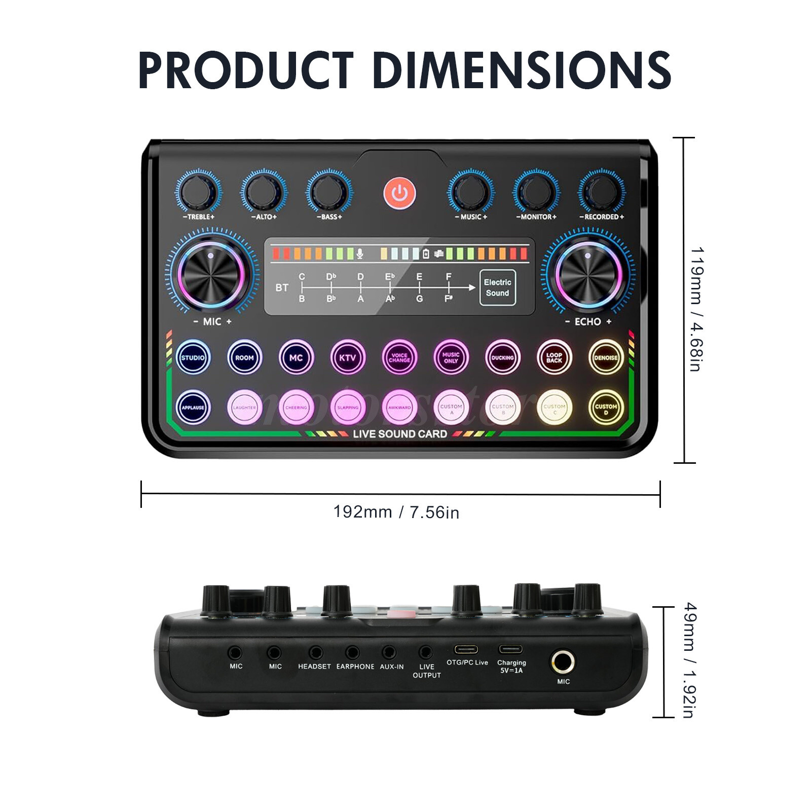Professional Condenser Microphone Kit Complete Set For Podcast Studio Recording