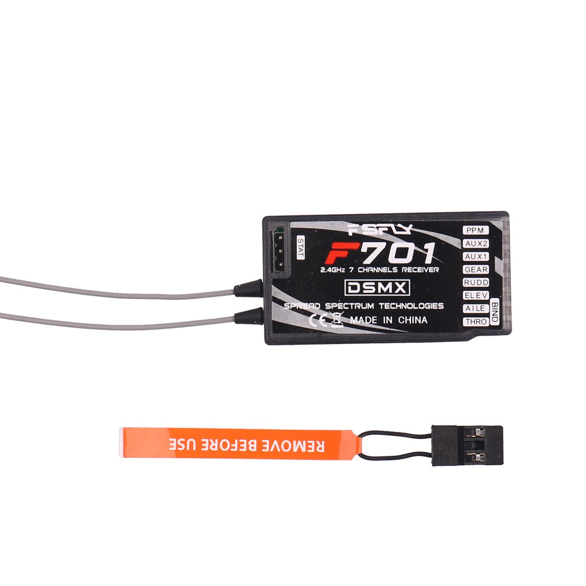 F701 7CH Channels 2.4GHz DSM2/DSMX Receiver For Spektrum DSMX TRansmitter