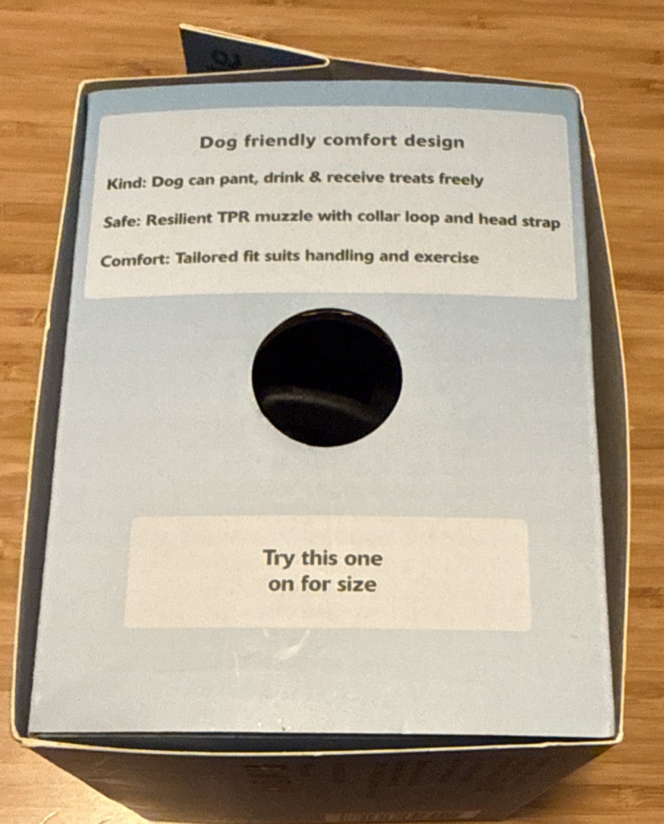 Baskerville Ultra Muzzle for Dogs - Size 3 - Black BNIB