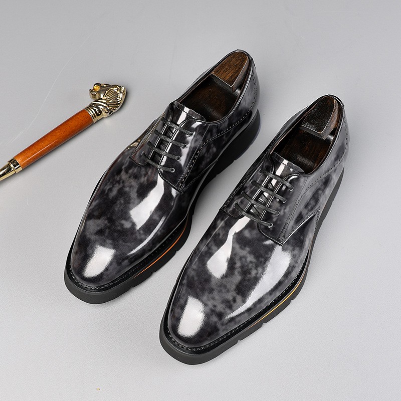 British Mens Real Leather Lace Up Formal Dress Business Evening Party Shoes Size