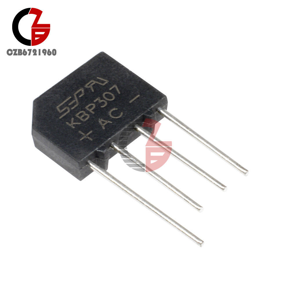 20PCS 3A/700V KBP307 Rectifier Flat bridge Bridge Rectifier