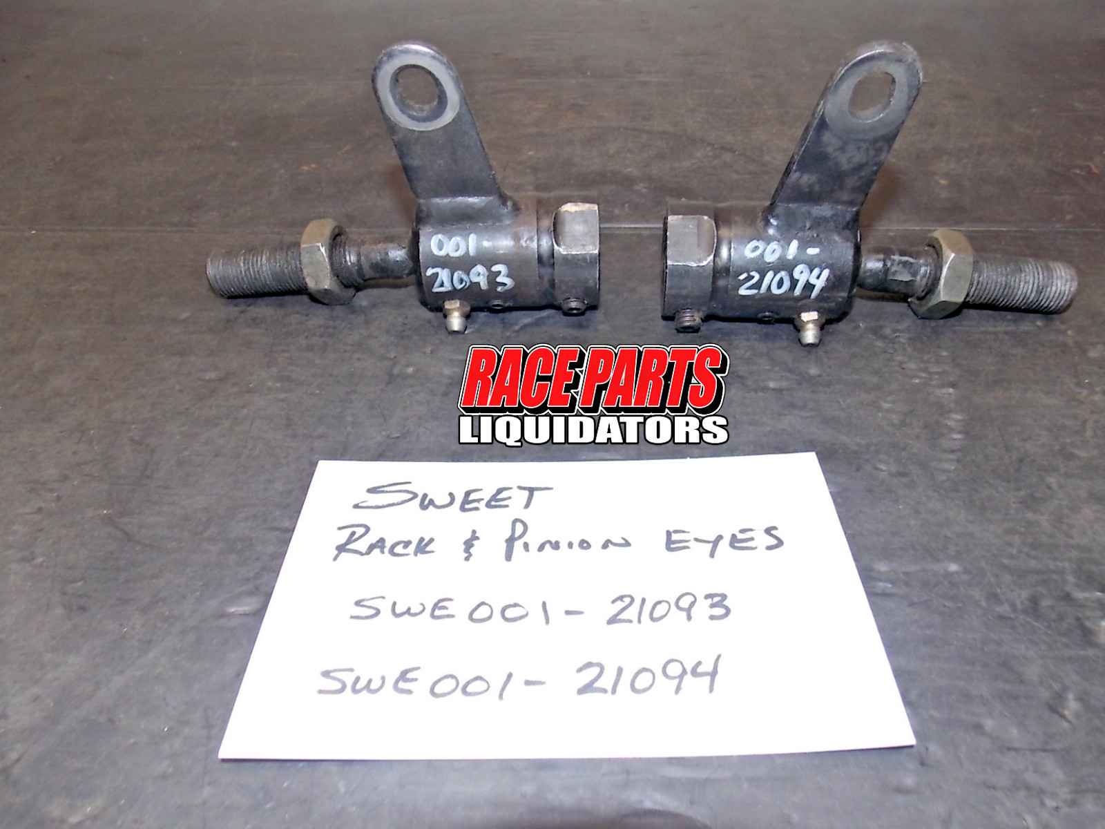 Sweet swivel rack eyes #001-21093 - 001-21094 5/8" thread power assist