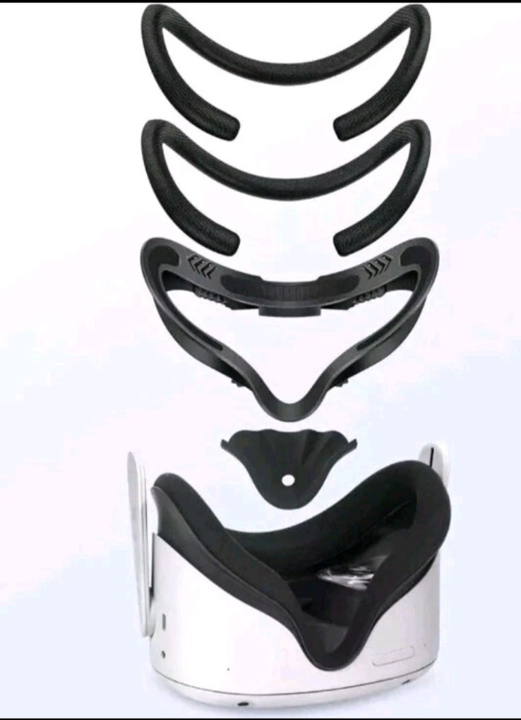 VRCover Foam Face Pad Replacement Set for Meta/Oculus Quest 2 Standard Edition