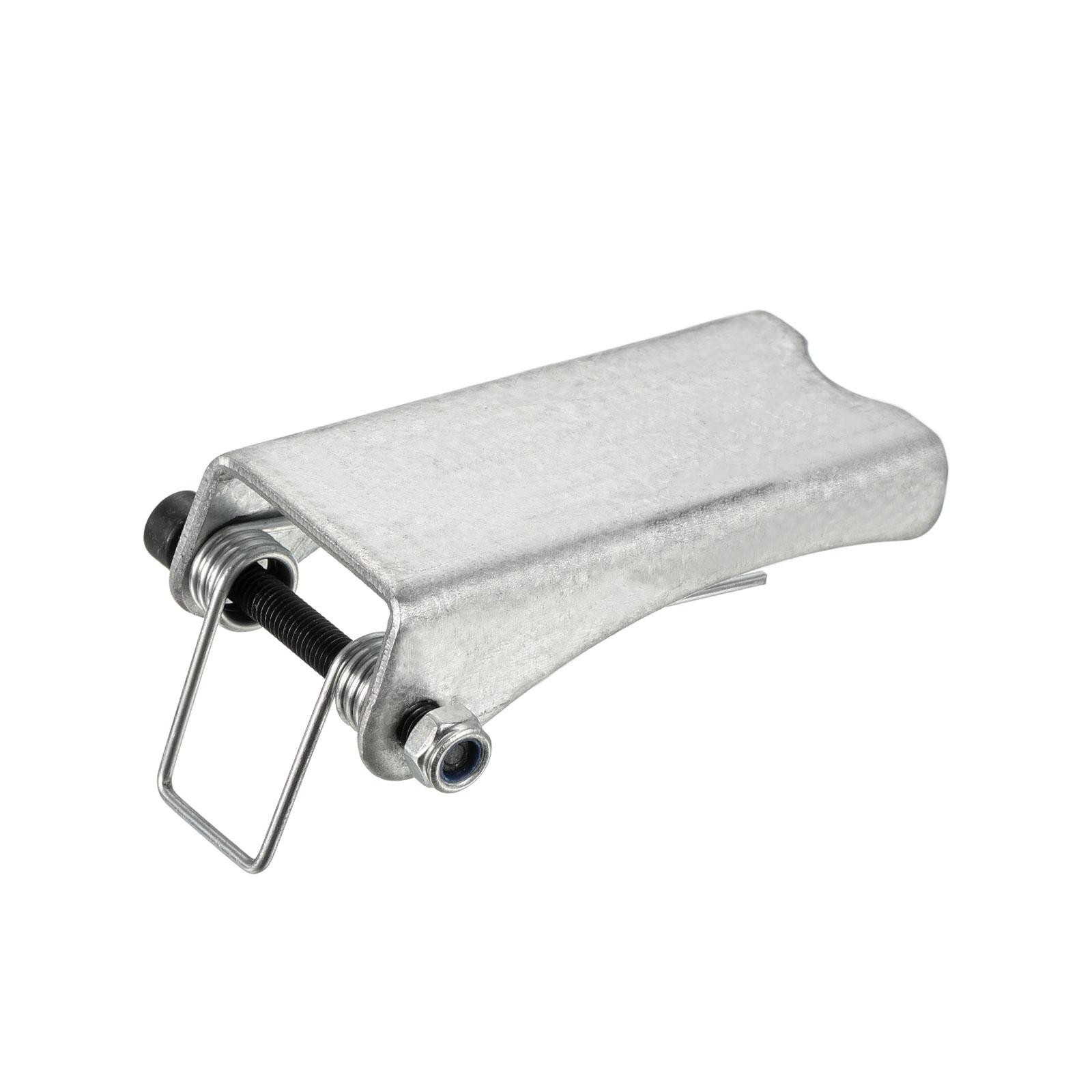 3'' Replacement Hook Latch, Metal Receiver Hitch for Trailer, Silver