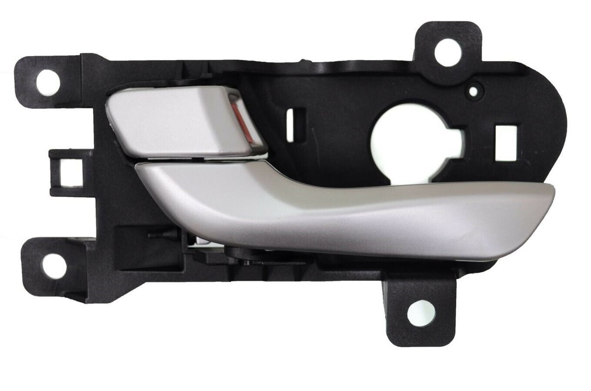 fits 2013 to 2018 Hyundai Santa Fe Interior Door Handle Front Left Silver