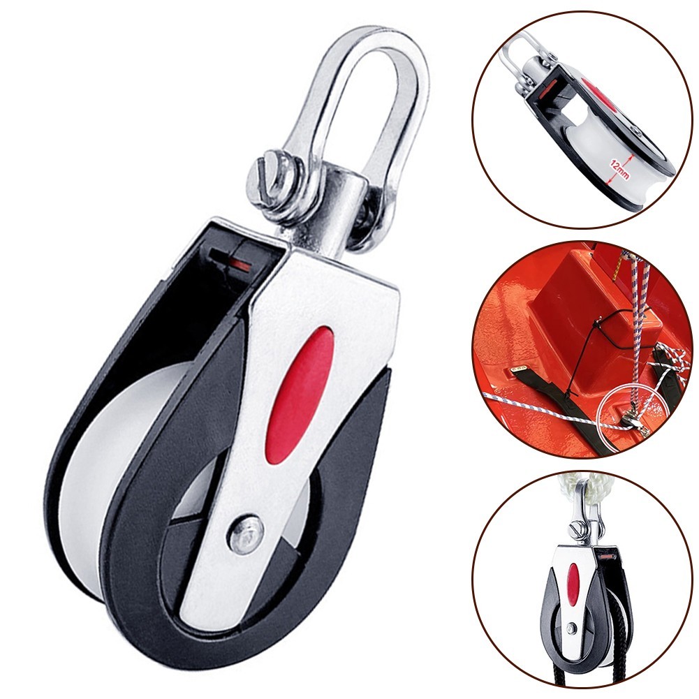 Efficient Single Pulley for 1500Lbs Load Capacity in Sailboat Applications