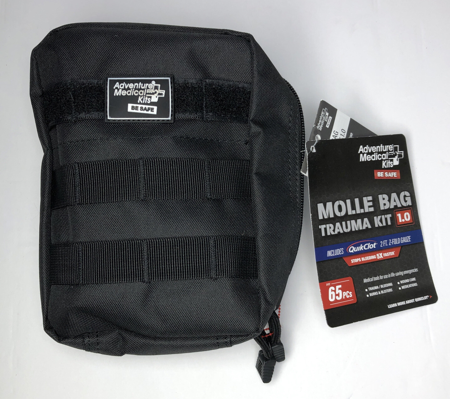 Adventure Medical Kits Molle Bag Trauma Kit 1.0 -Black- New Sealed