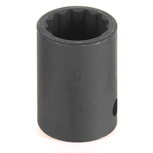 Grey Pneumatic 2017M 1/2" Drive x 17mm Standard Impact Socket, 6-Point