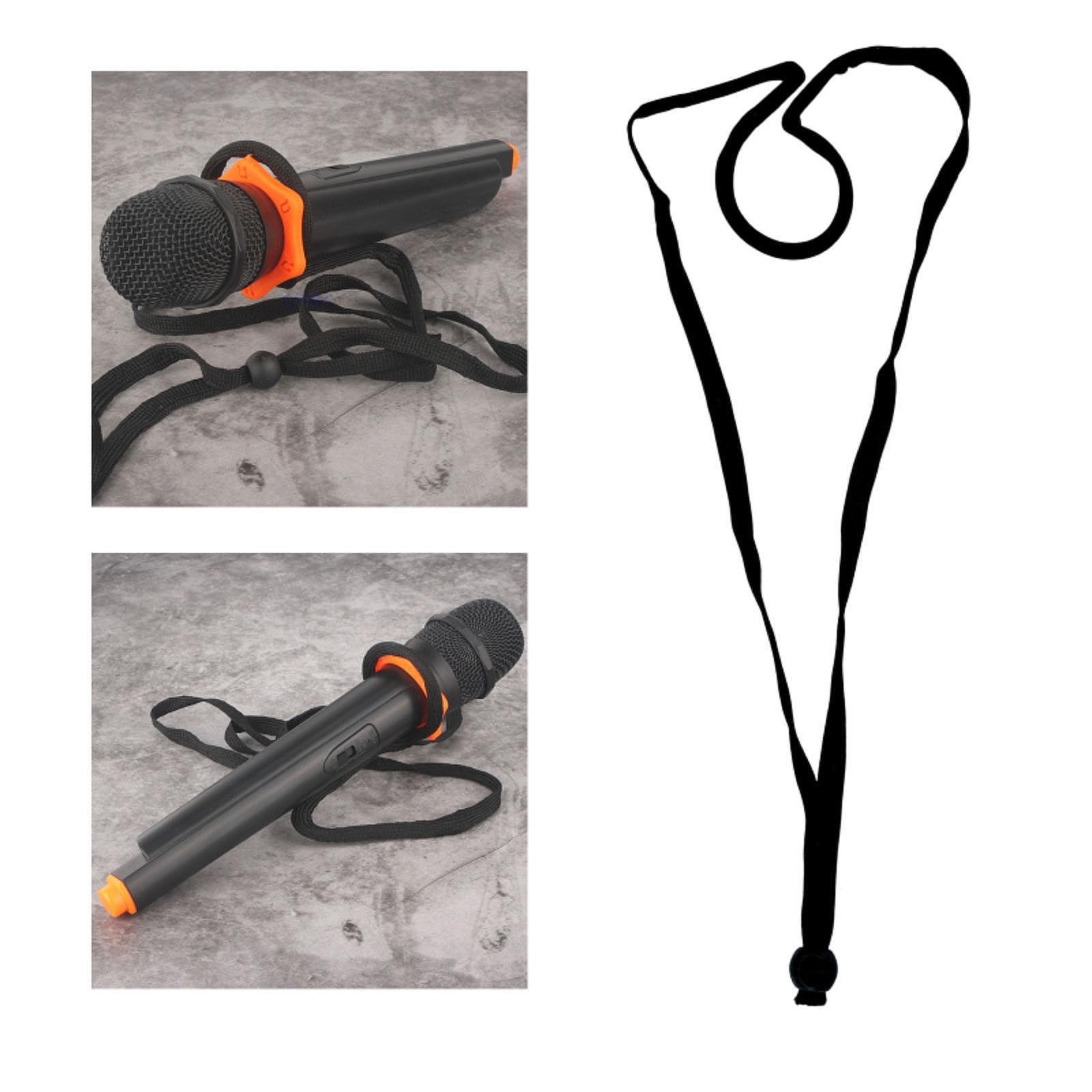 Neck Microphone Holder Hands Free Neck Stand Professional with Adjustable