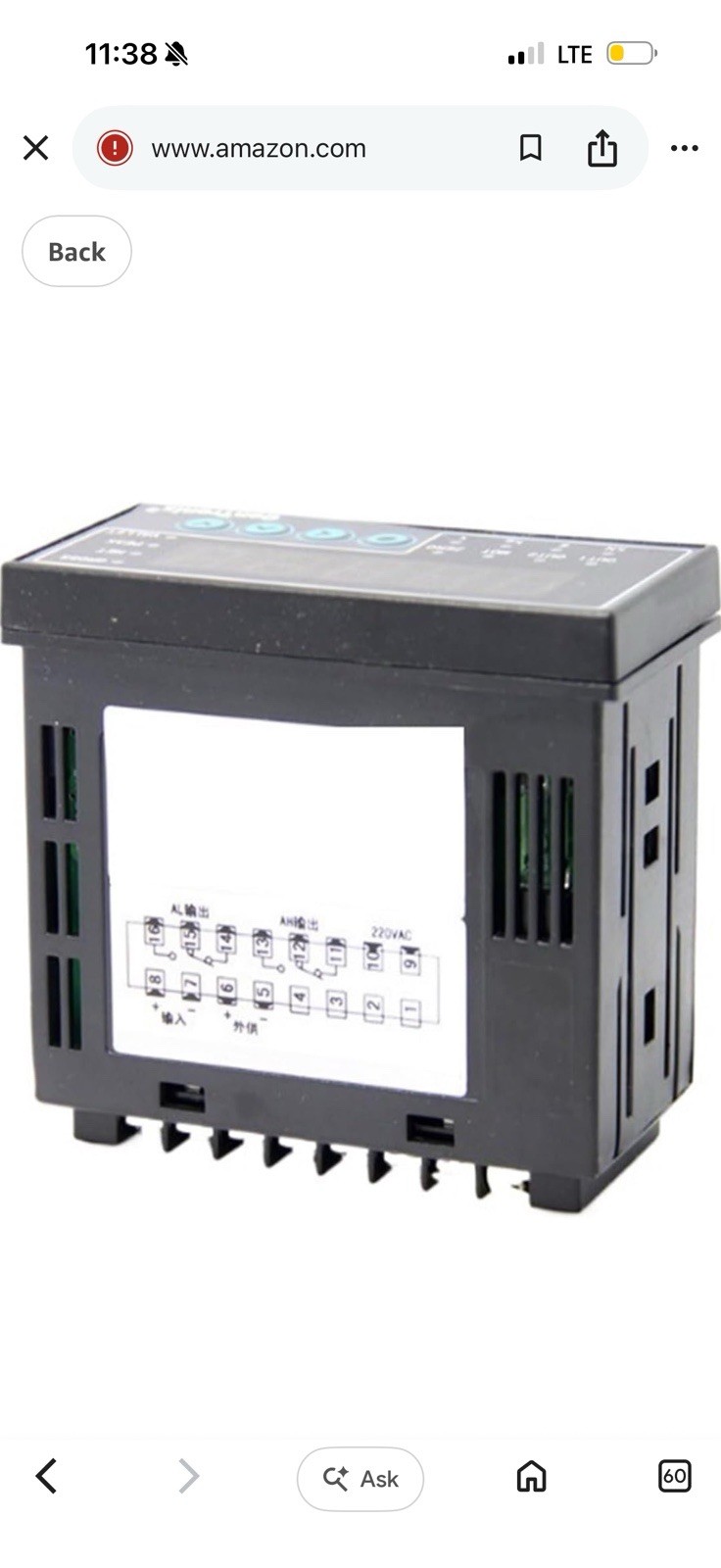 CHB-C Intelligent Display and Control Instrument Measurement Controller