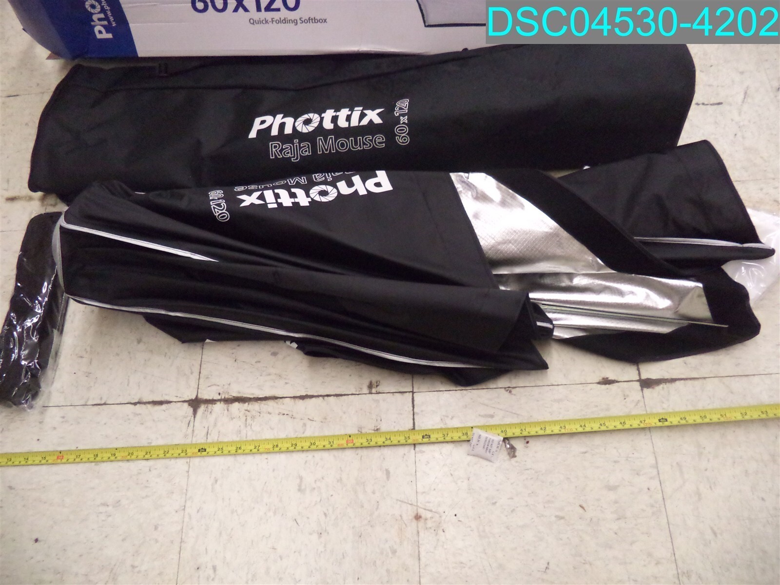 Phottix Raja Mouse Quick-Folding Softbox (24 x 47") 4894609827337