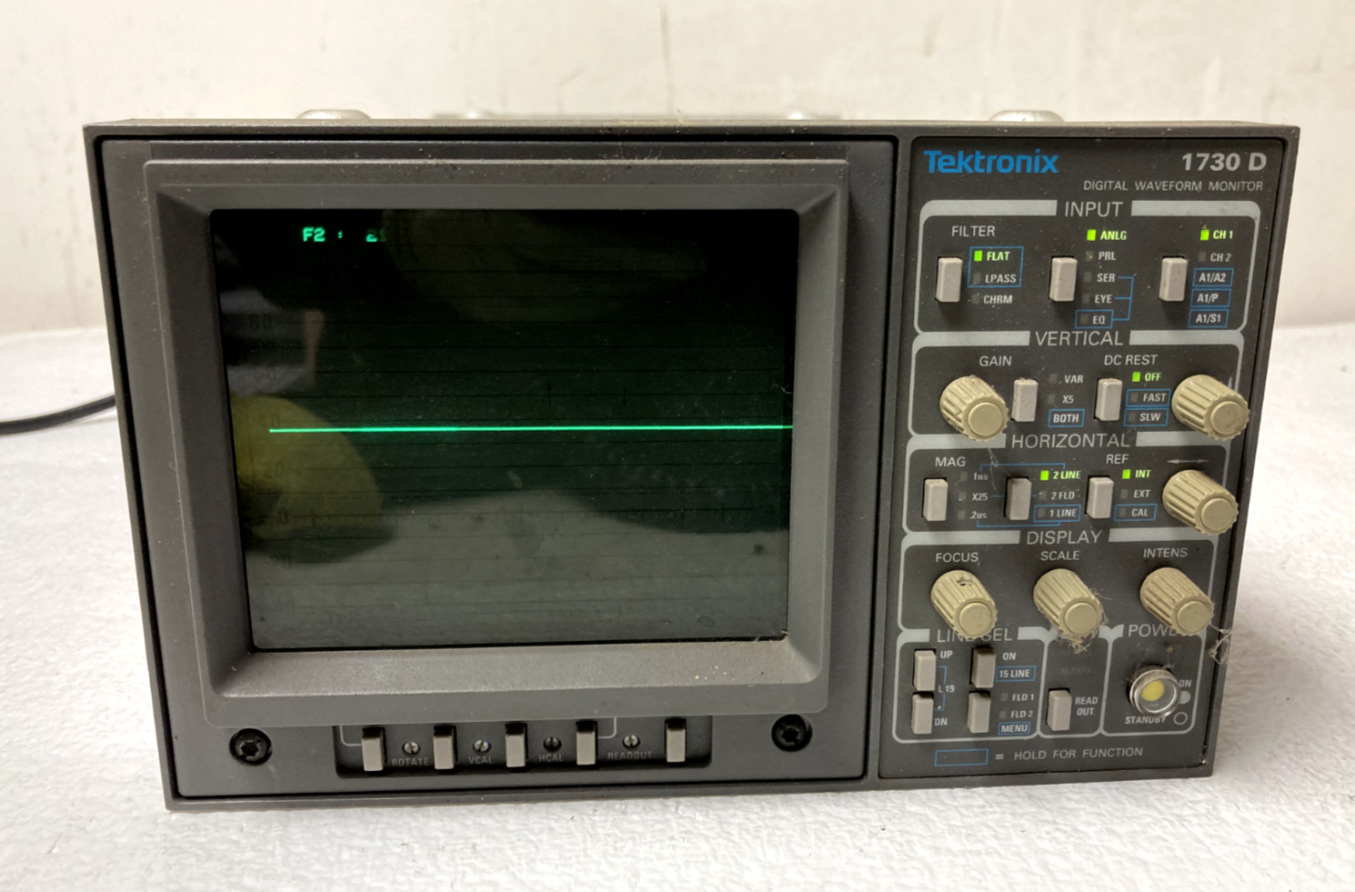 Tektronix 1730 D Laboratory High Voltage D Digital Waveform Monitor