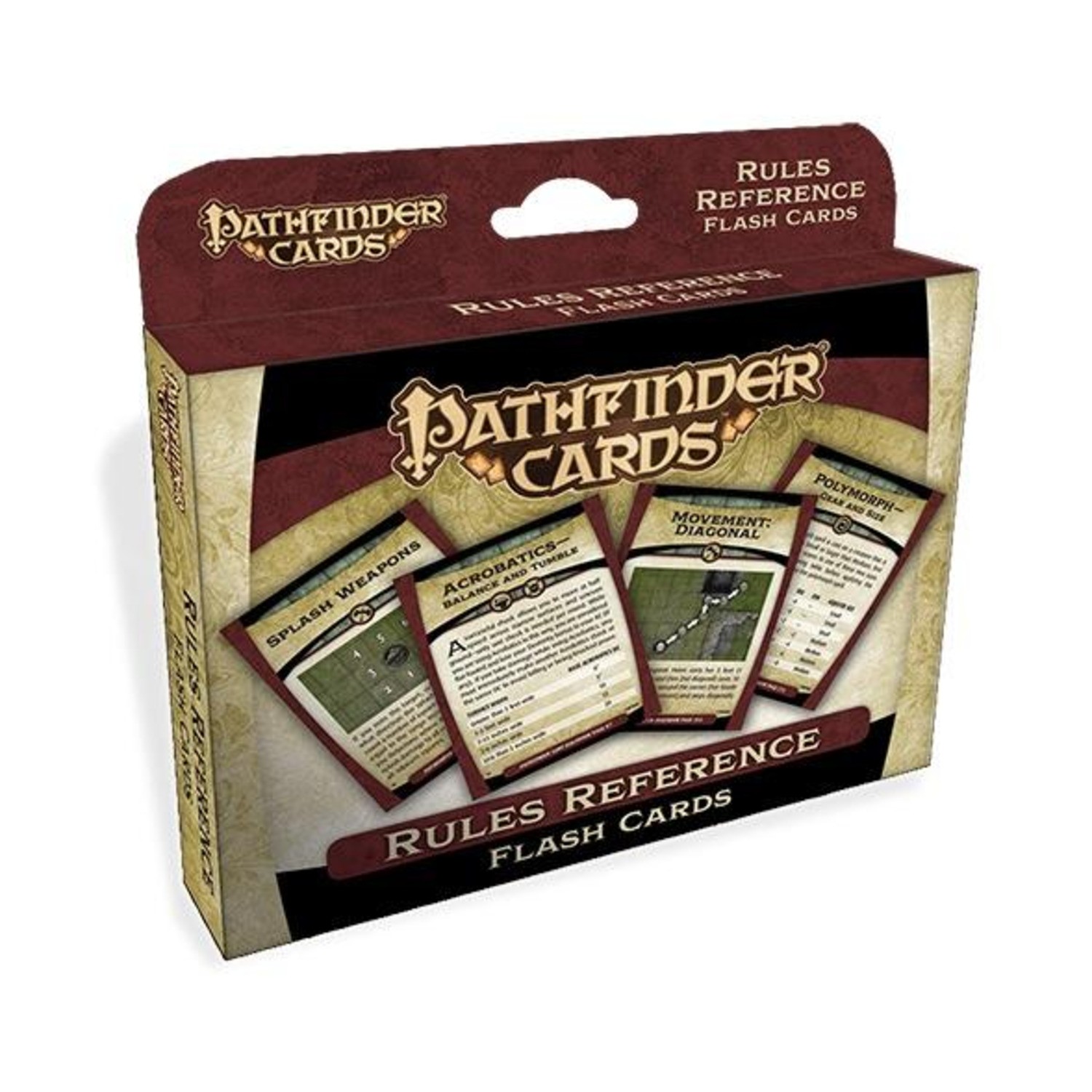 Paizo Pathfinder Rules Reference Flash Cards VG+/EX