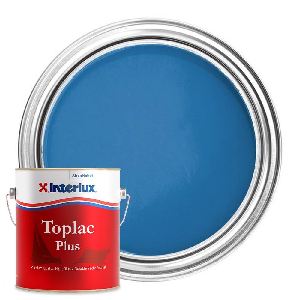 Interlux Toplac Plus Premium Gloss Topside Lauderdale Blue Quart (YLK936/1QTUS)