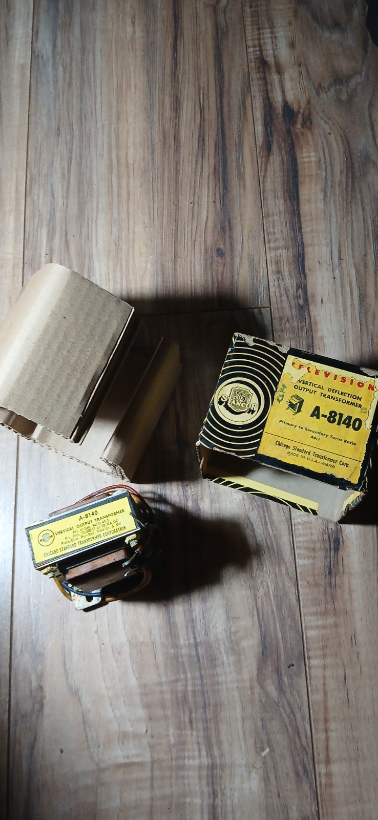 NOS Stancor A-8140 Vertical Deflection Output Transformer TV Radio Lot 2 HDX24