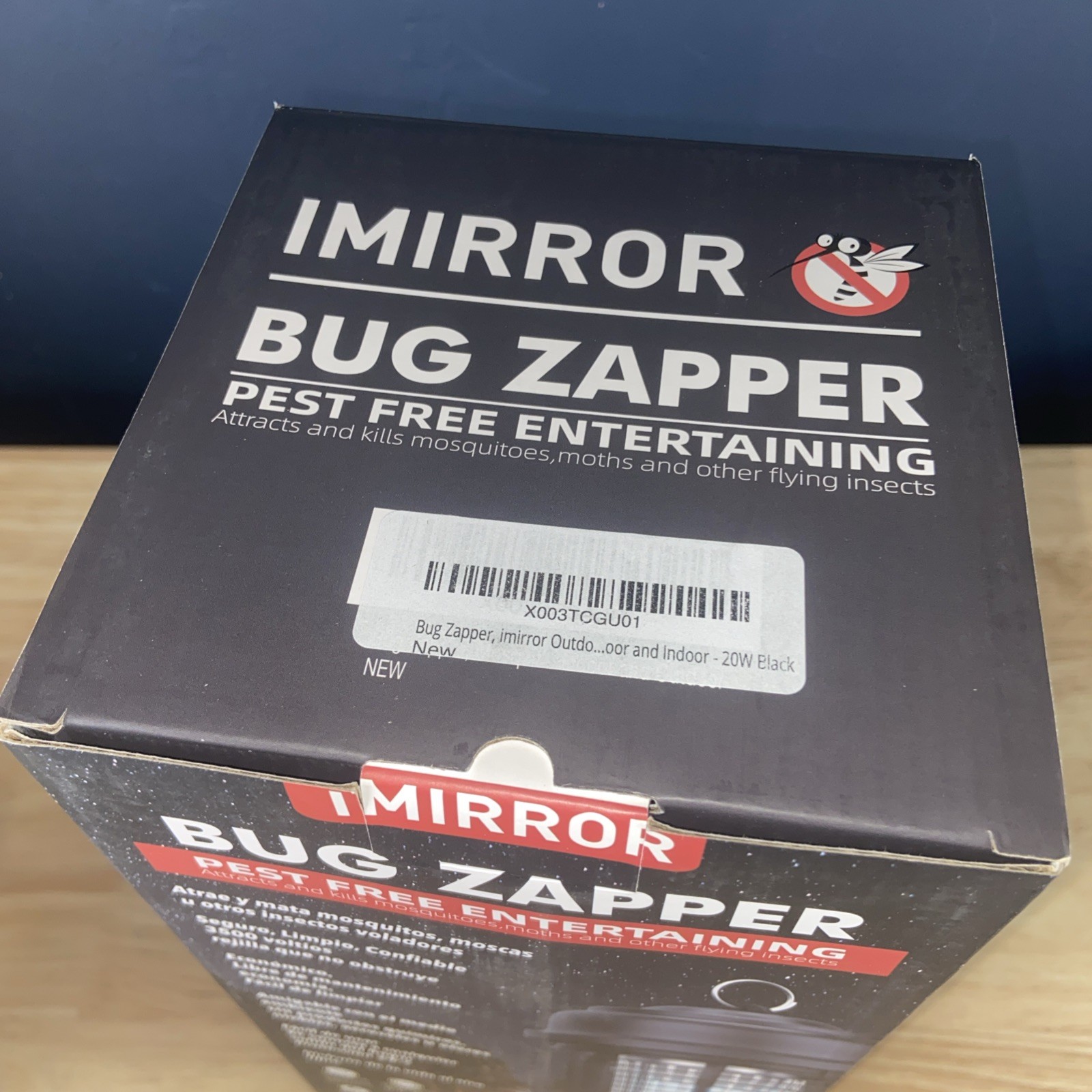 Imirror Bug Zapper Outdoor Bug Zapper Waterproof Electronic Mosquito Zapper F...