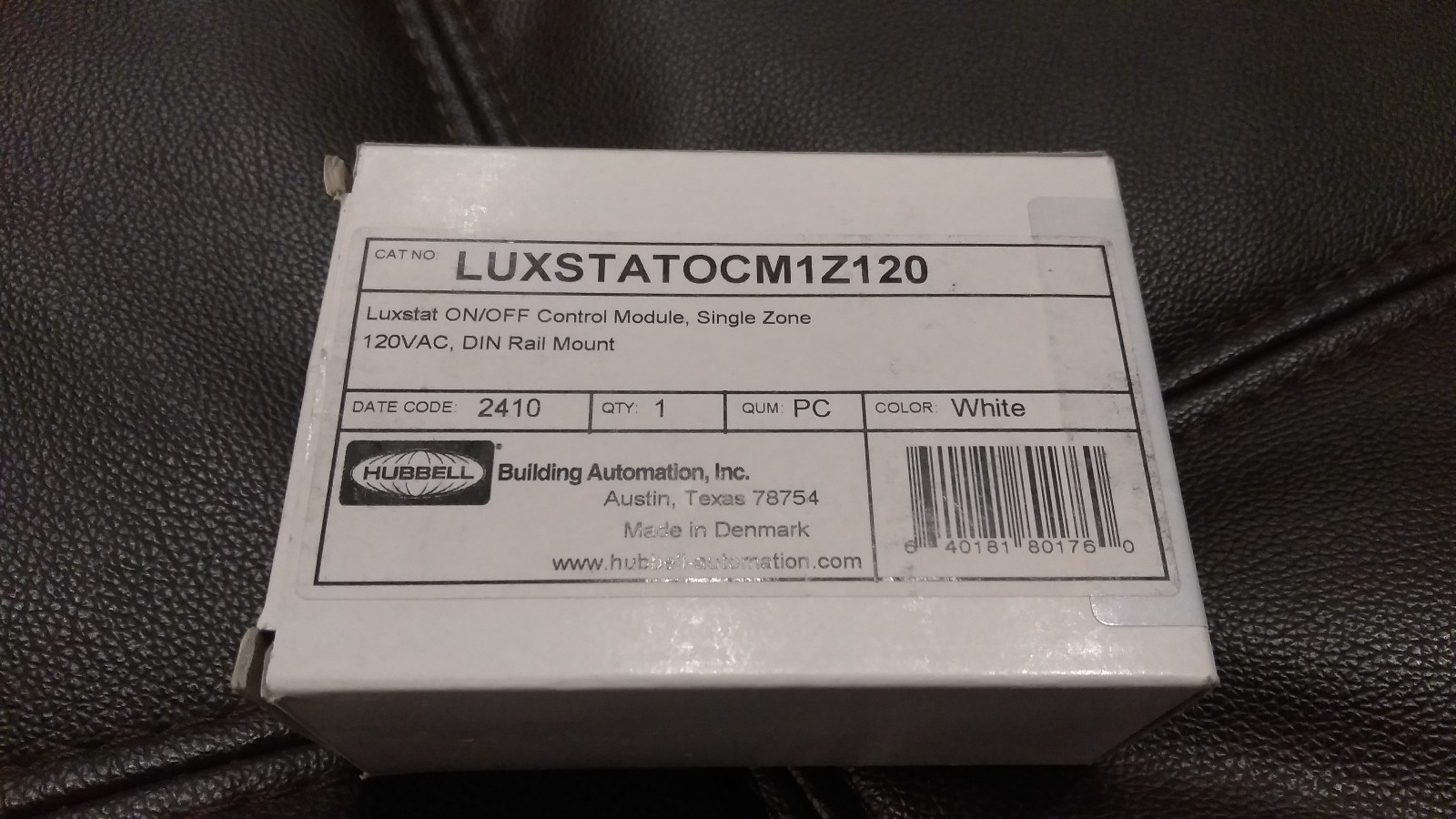 New Hubbell Servodan 36-080 DK-6400 LUXSTATOCM1Z120 Relay Control Module