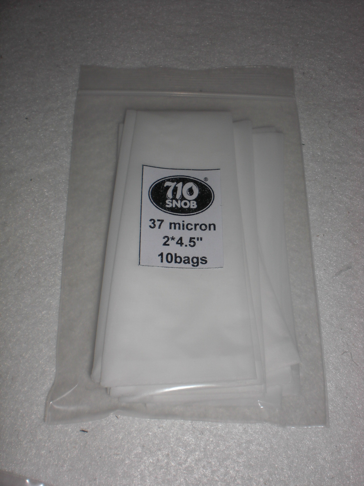 100 pack Rosin bags 2" x 4.5" 37u MICRON, Rosin Press