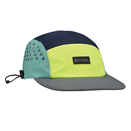 Headwear Provo Performance 5 Panel Cap Hat - UPF 50, One Size Neon Yellow
