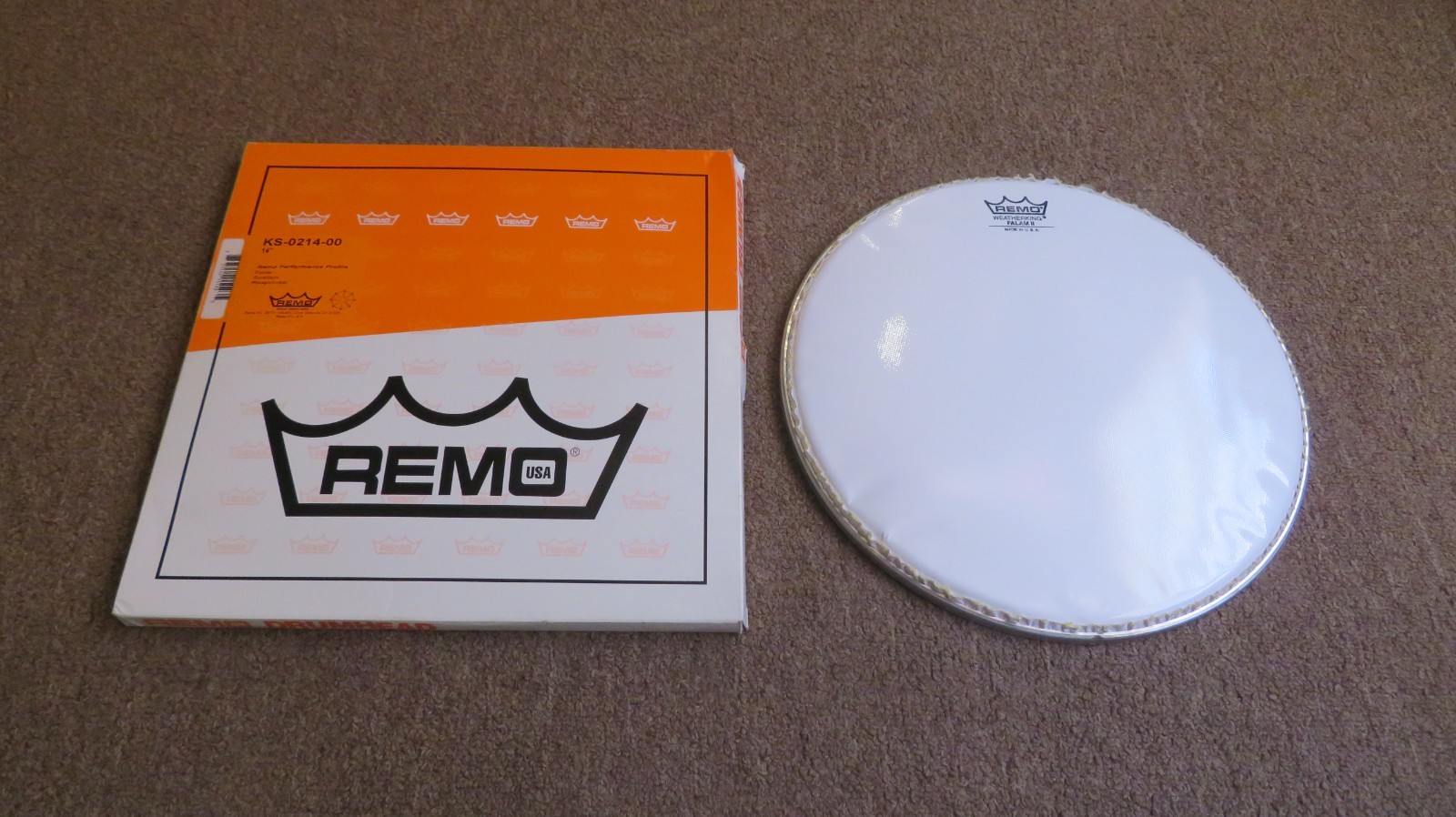 Remo 14" Falam II Smooth White Drum Head - Un-Used!!!