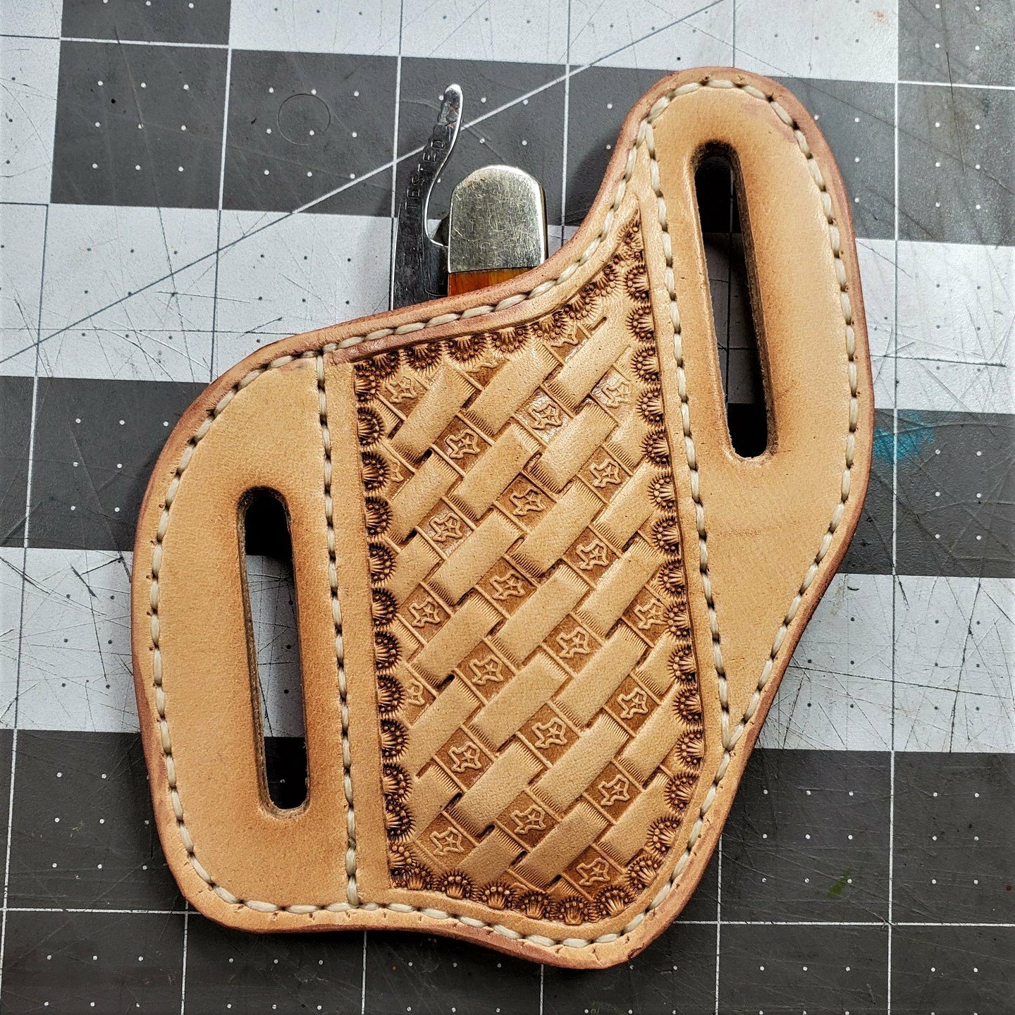 Maker's Leather Supply Knife Sheath Template Set