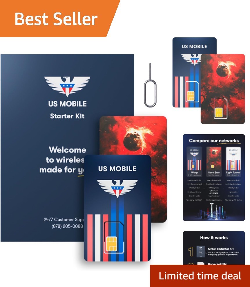 Unlock Mobile Freedom with Prepaid 5G SIM - Plans from $4/mo & Unlimited Options