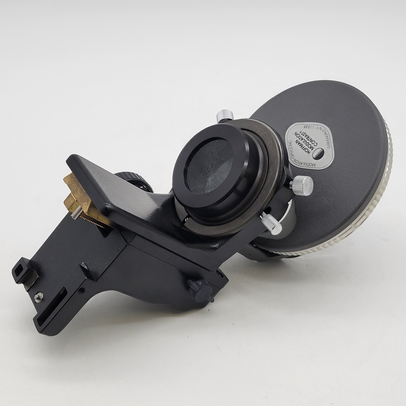 Nikon Diaphot 300 Microscope Hoffman Modulation Contrast Condenser & Objectives