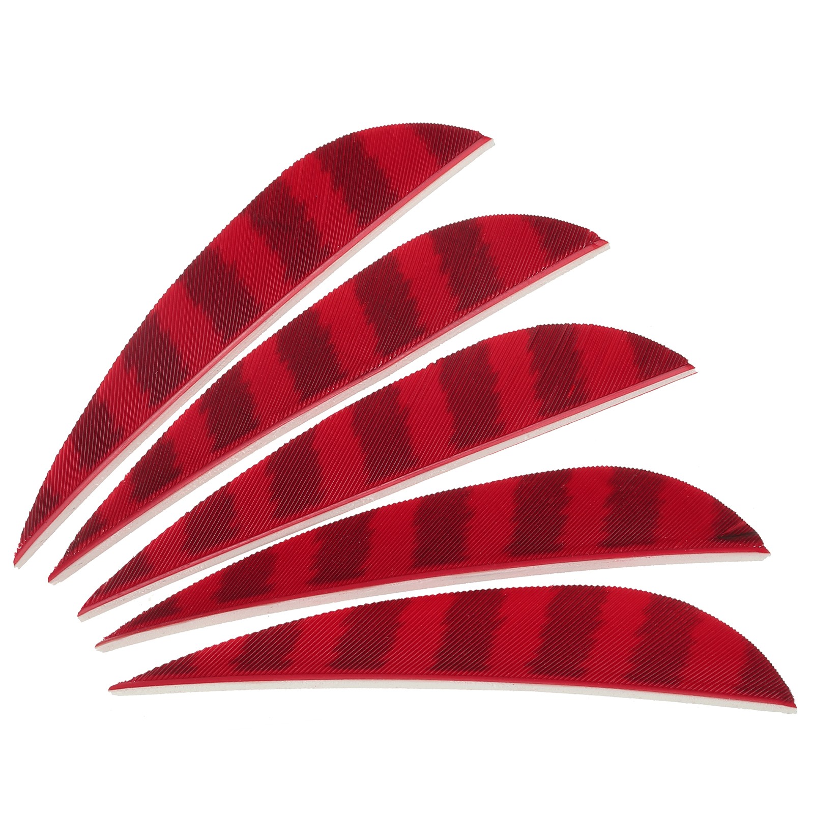 Arrows Vanes 20 Pack 3 Inch Arrow Feather Right Wing, Red