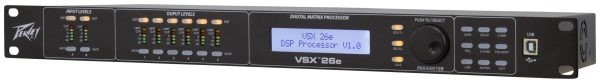 Peavey VSX 26E DSP Loudspeaker Management System Digital Speaker Processor