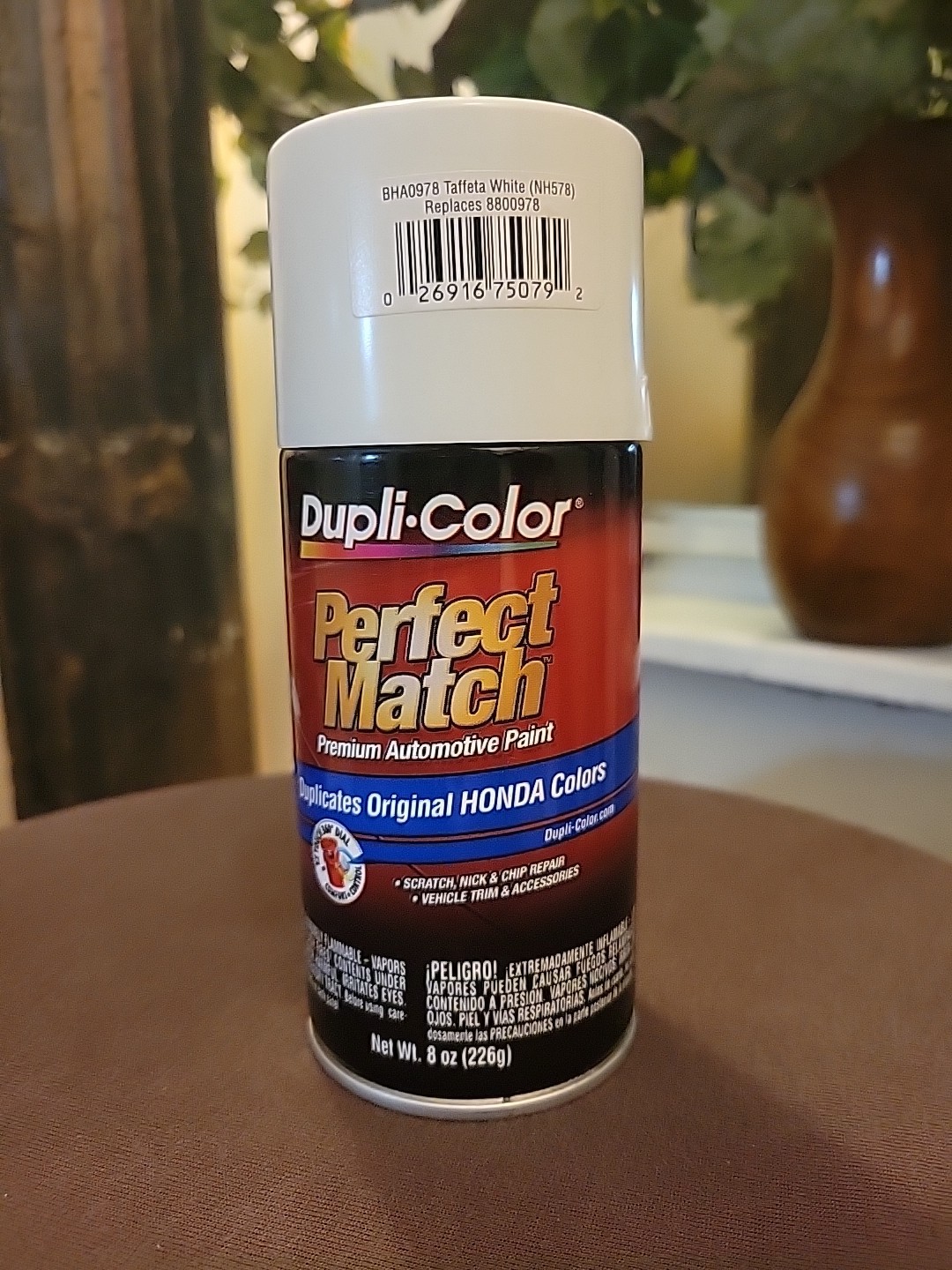 Dupli-Color,  BHA0978 "TAFFETA WHITE"  Honda Color, Premium Automotive Paint 8oz