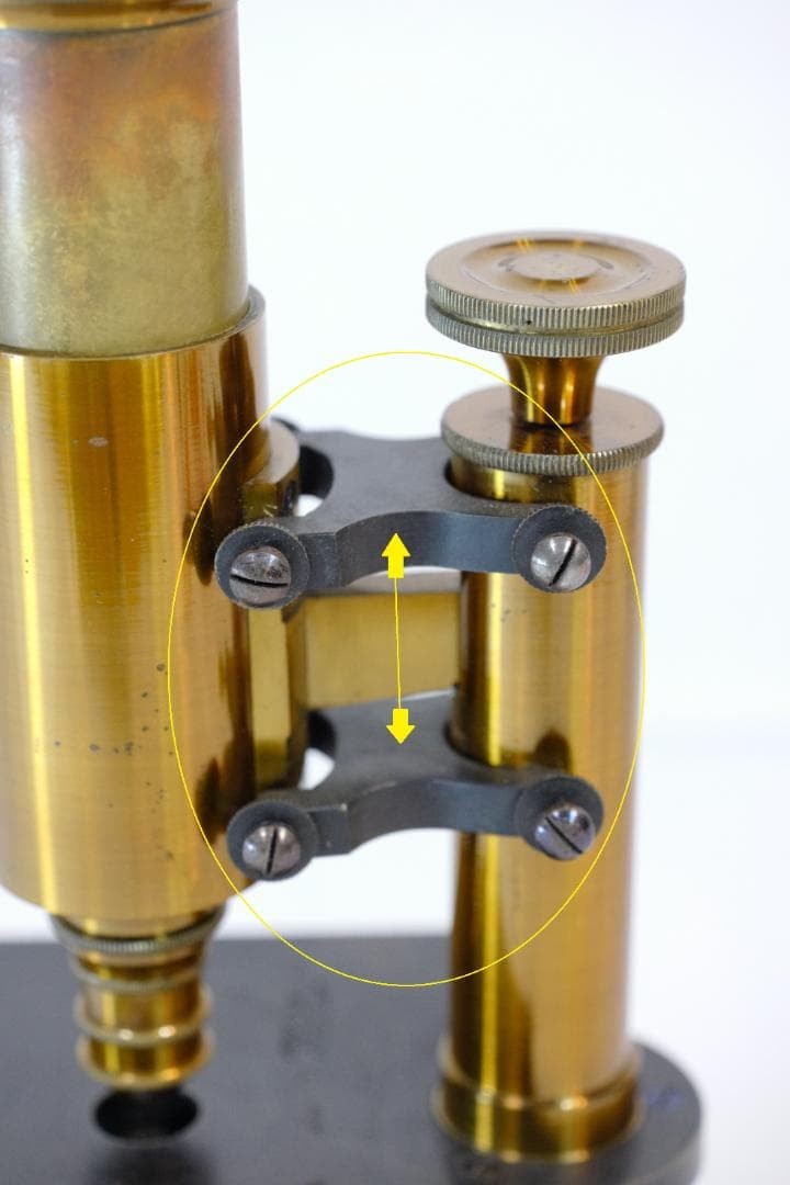 microscope antique collectible Ernst Leitz Stand V Microscope SN.1557 1873