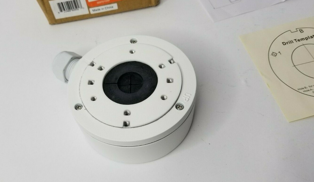 Hikvision CBXS Conduit Base Junction Box, White