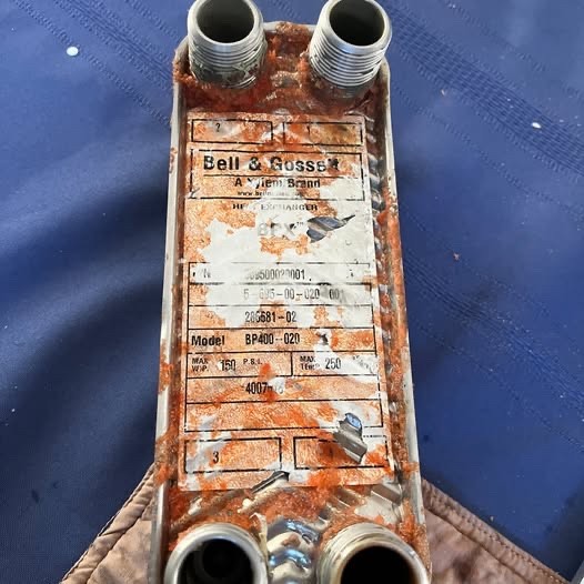 BELL & GOSSETT BP400-20-Heat Exchanger, 125,000 BtuH