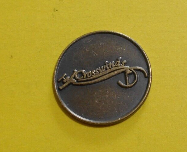 Crosswinds Golf Club golf ball marker Savanah Georgia USA collectible