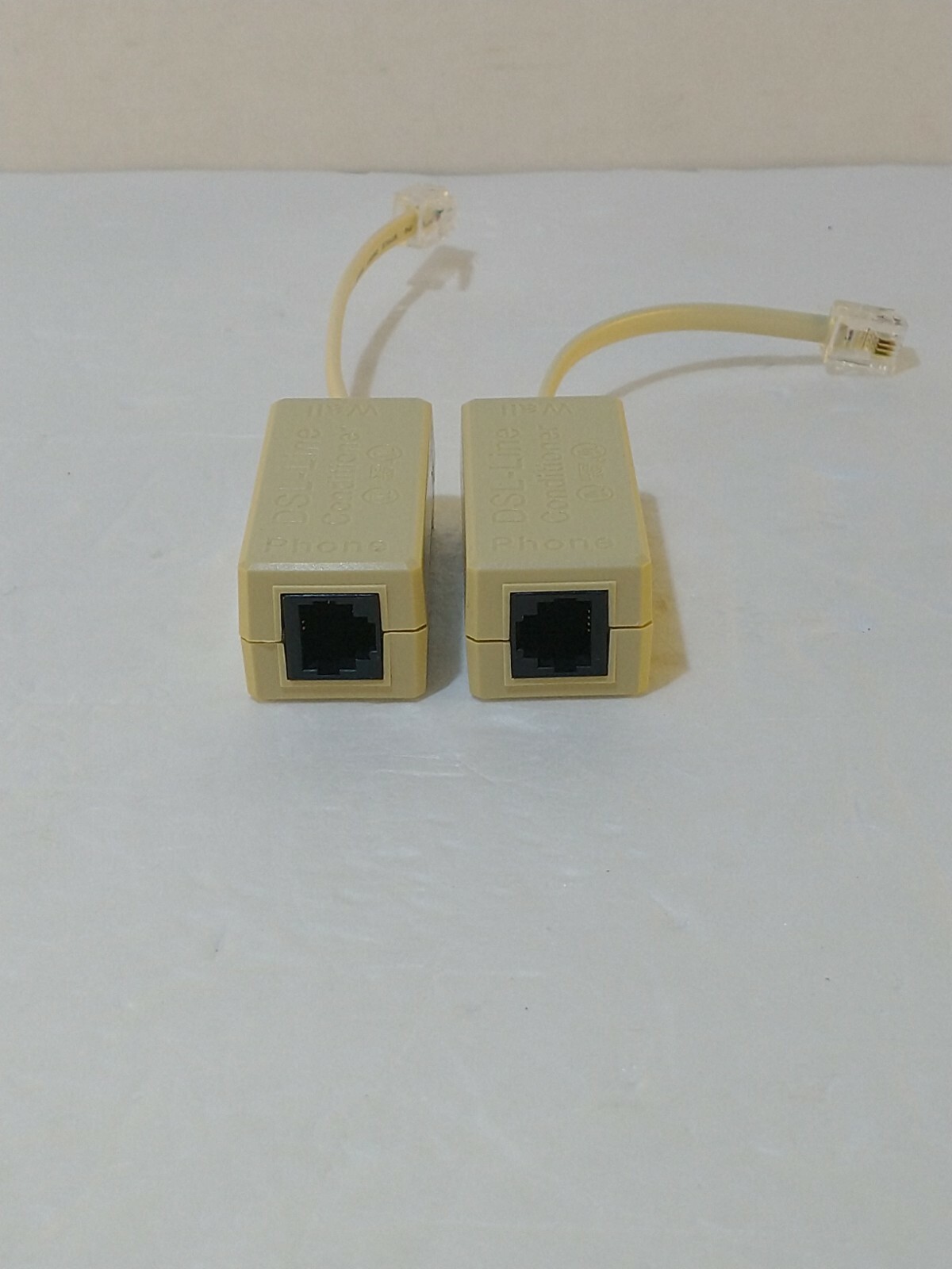 1 DSL/2 Single Line Wall-Mount Filter w/ (2) 2C Single Line DSL-LINE Conditioner
