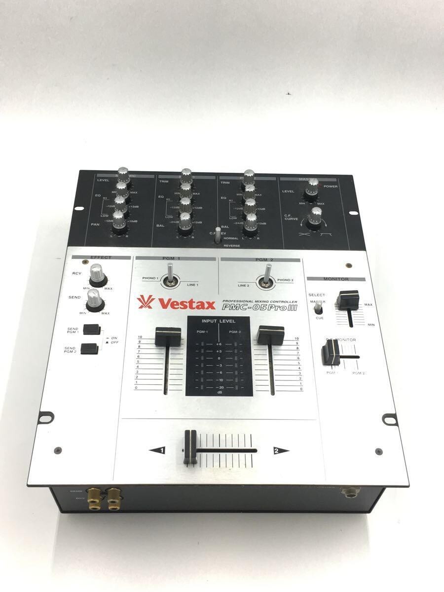 VCA Vestax PMC-05 Pro Ⅲ Silver DJ Mixing Controller USED Body only From Japan