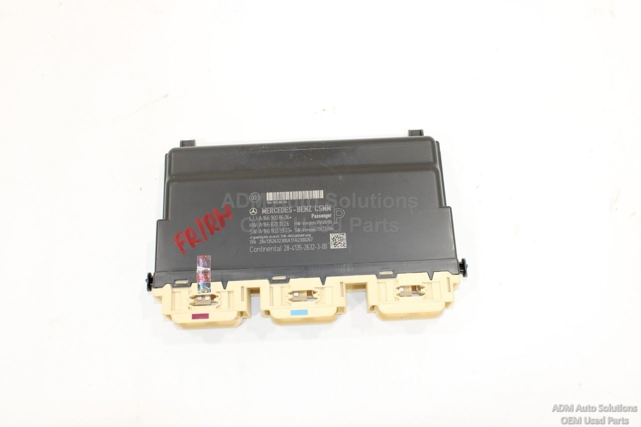 2015 - 2019 MERCEDES CLA250 C117 FRONT RIGHT P-SIDE SEAT CONTROL MODULE UNIT OEM