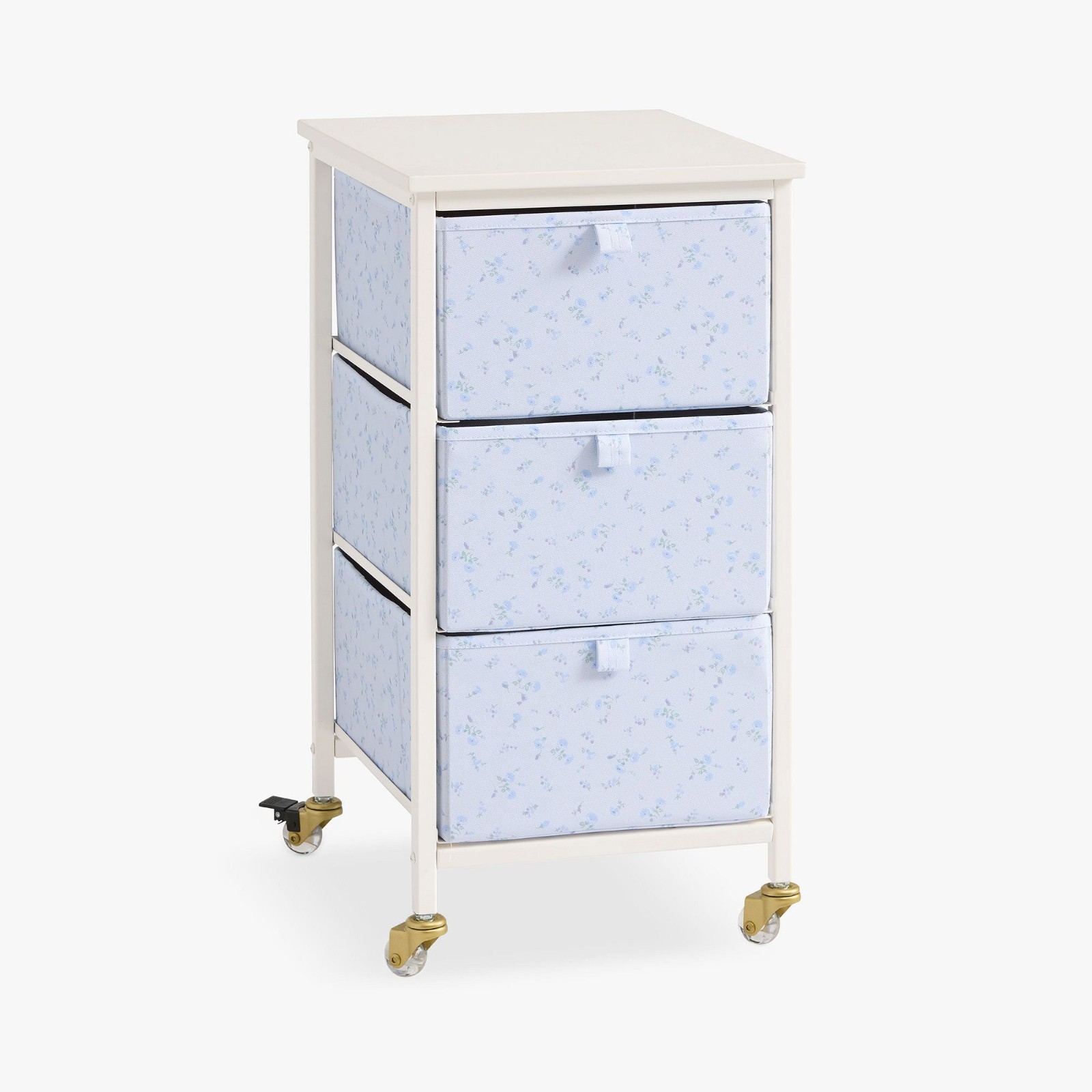 LoveShackFancy 3-Drawer Cart (12.5"x24") -Prairie Wildflower