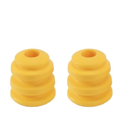 Front Bump Stops, Lower Control Arm Jounce Bumpers (Yellow) 2-pack, Compatible