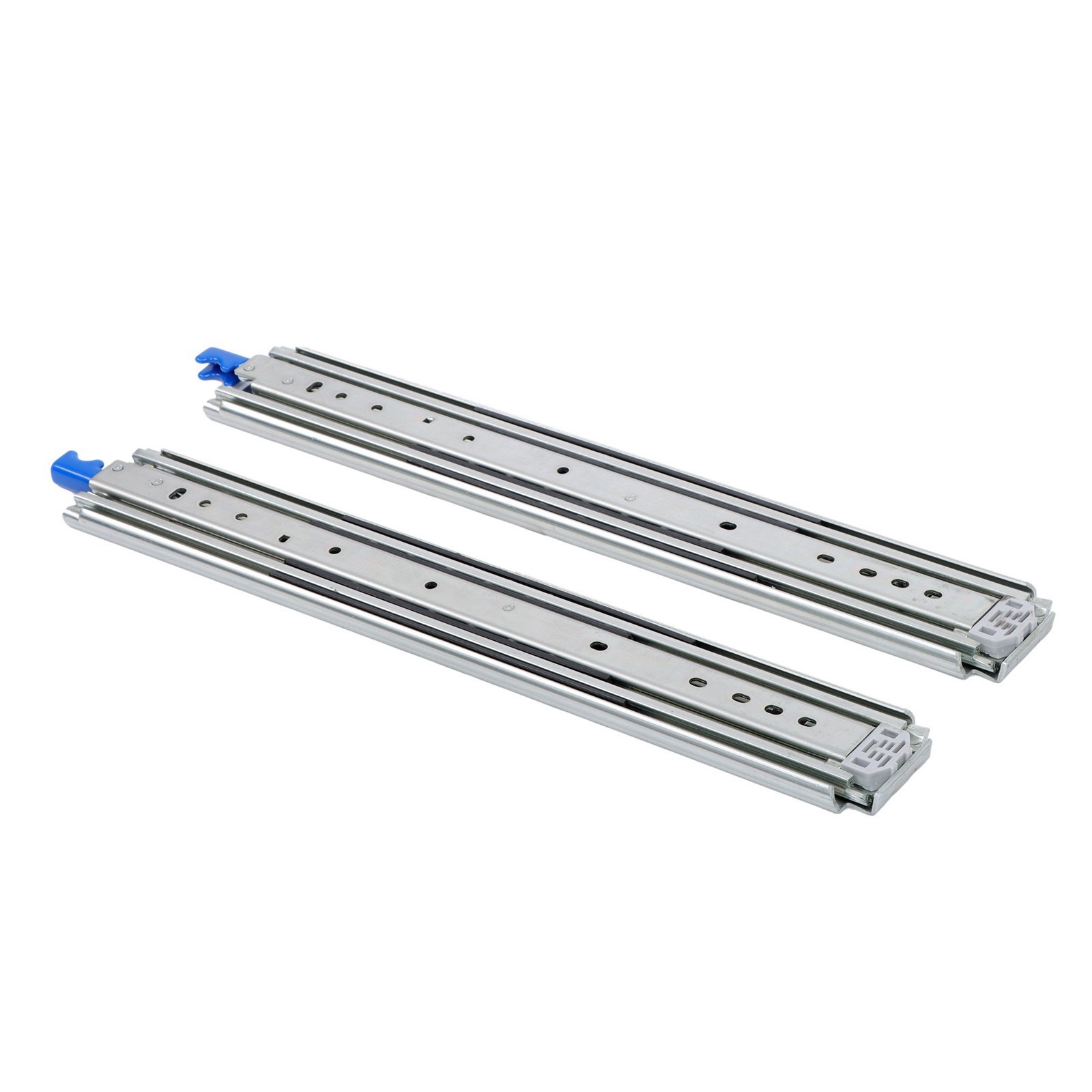 1 Pair Locking Drawer Slides 20 Inch Lock & Full Extension 250 lbs Load Capacity
