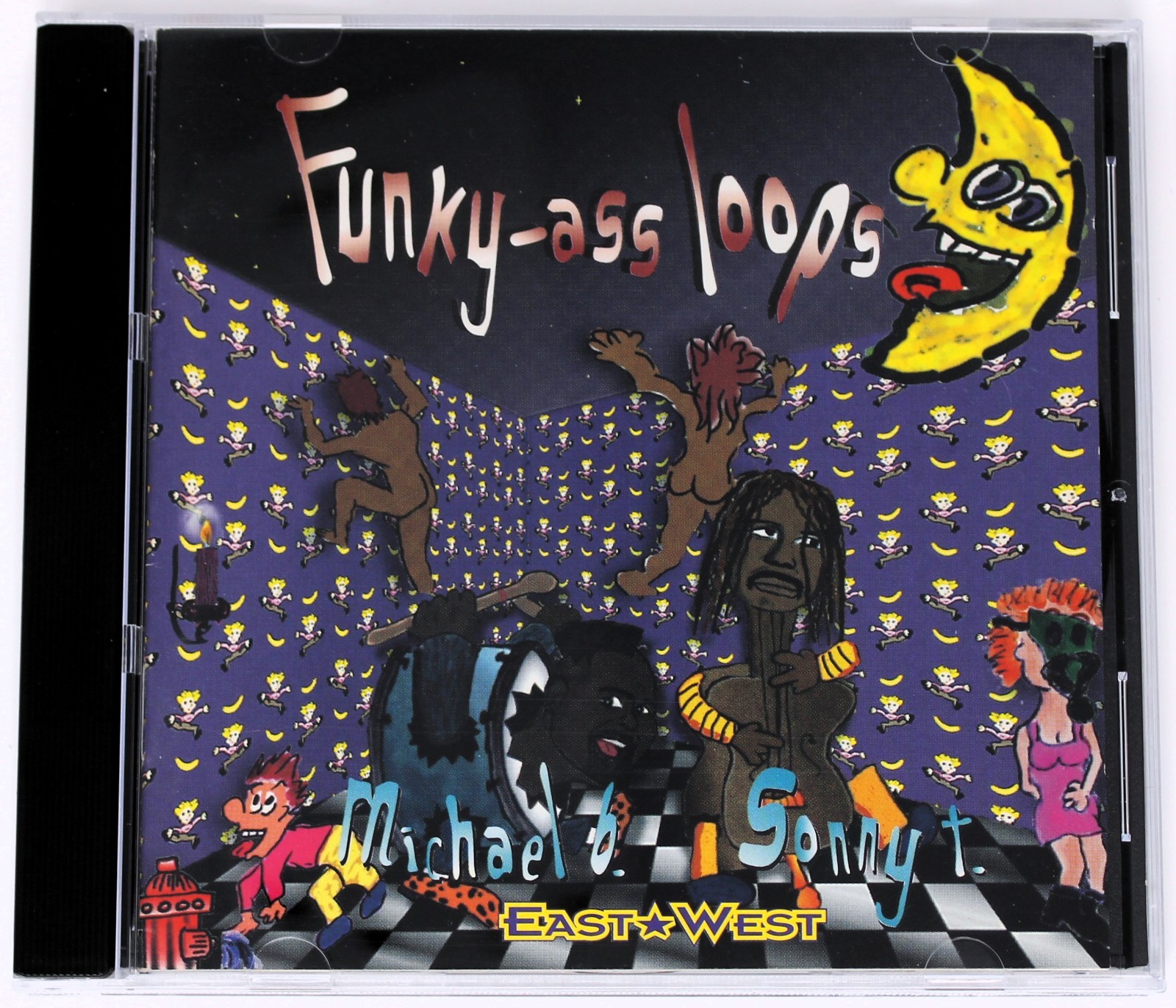East West Funky-Ass Loops Sample Library/Sound Library/Sampling CD 1990s Prince