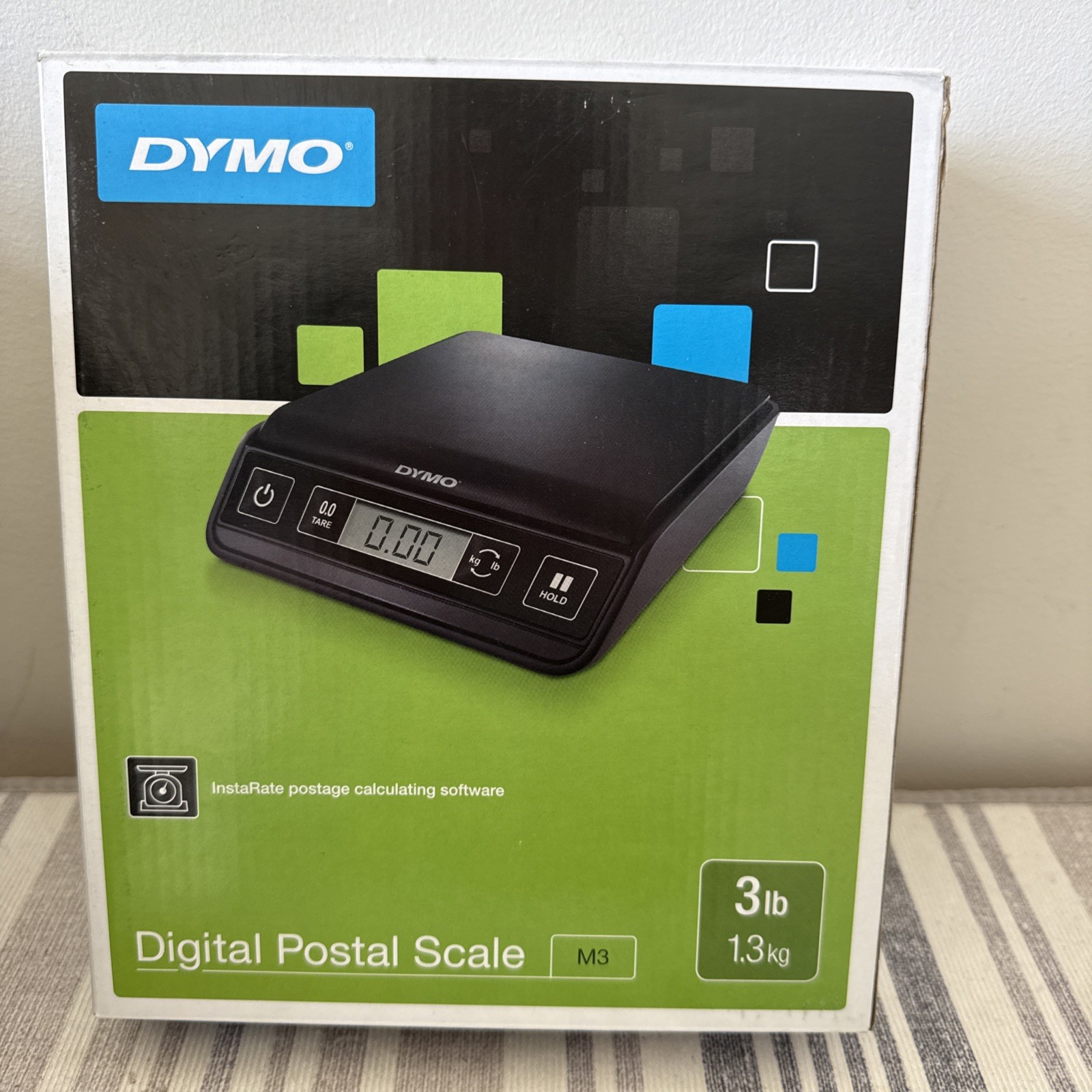DYMO Digital Postal Scale 3lb Max New Open 4 Photos 3 AAA Required NOT INCLUDED