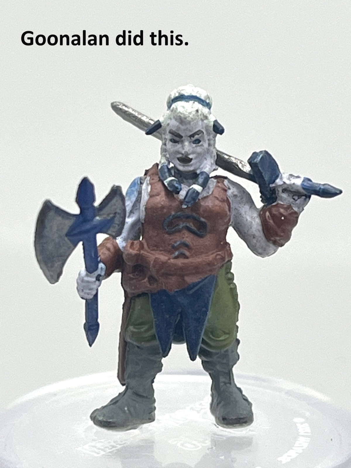 D&D Pathfinder Mini Fizban's Dragons 03 Dwarf Dragon Chosen