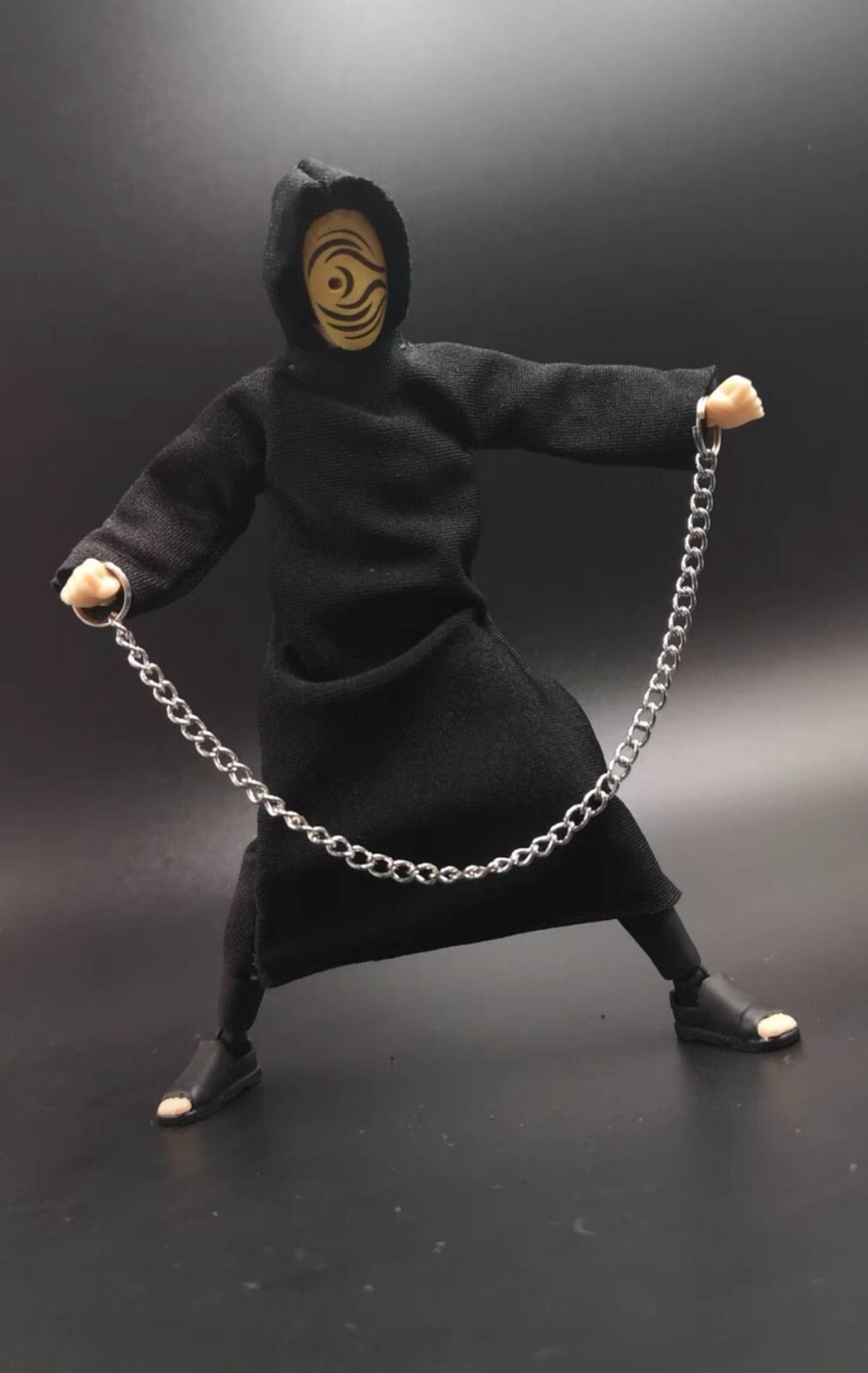 custom Uchiha Obito Tiger Mask 1/12 SHF 6 inch Action Figure  NARUTO