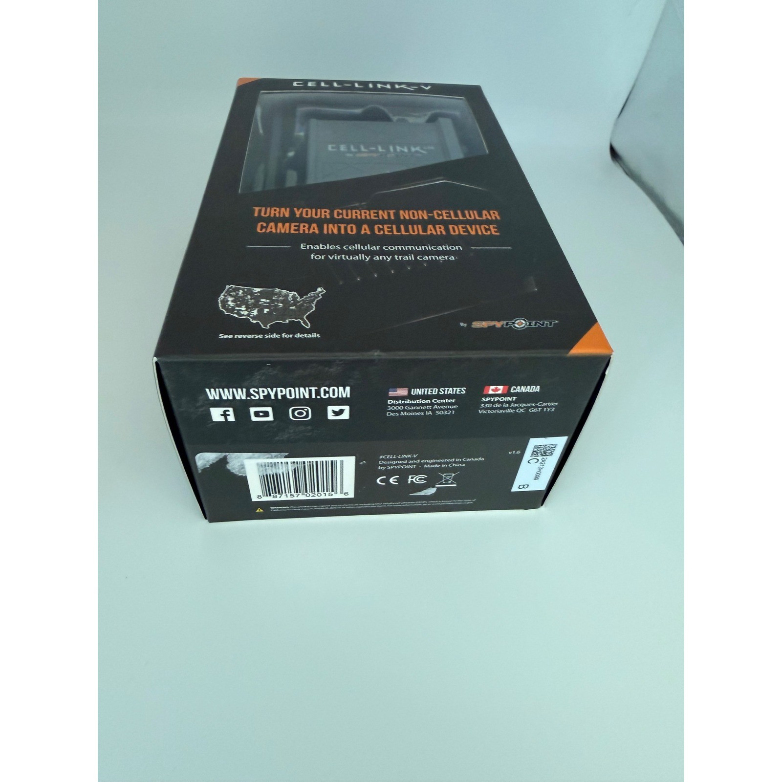 SpyPoint Cell-Link-V Universal Cellular Adapter Trail Camera LTE Verizon