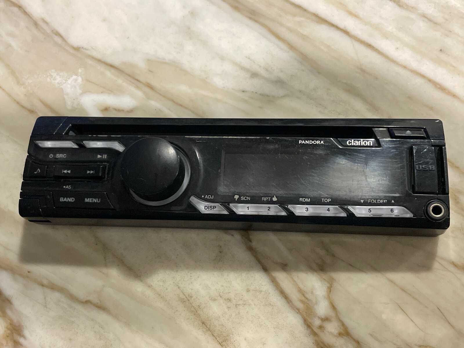 CLARION CZ205 CAR STEREO ONLY CLARION CZ205 FACEPLATE  ONLY ONLY OEM🟠