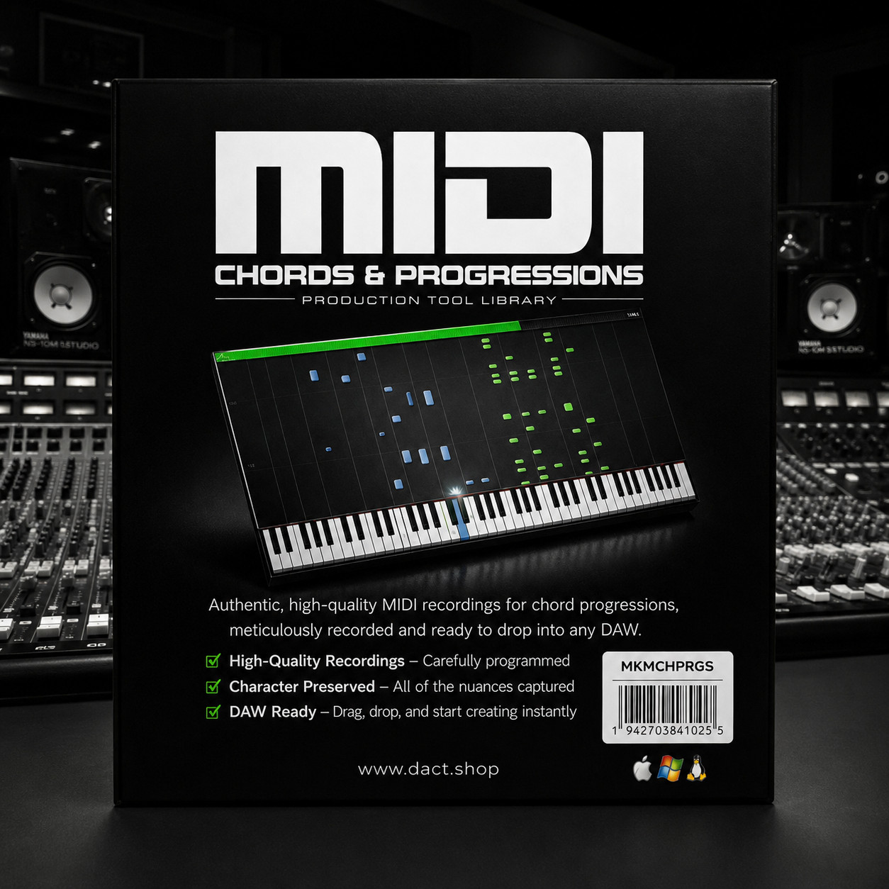 MIDI Chords & Progressions Production Tool Library
