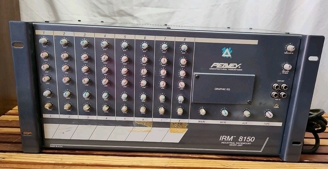 Peavey IRM 8150 Architectural Industrial Powered Mixer