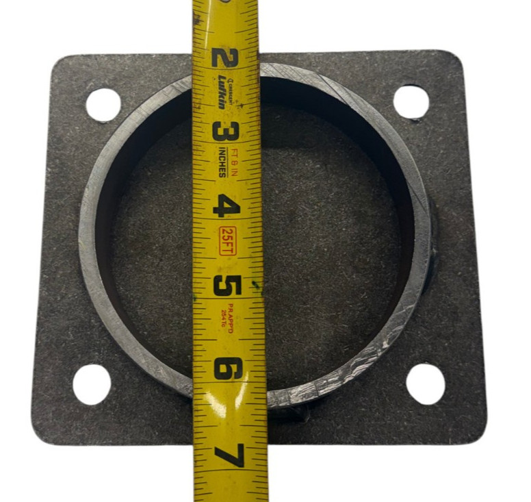 Lally Column 3.5” Springfield Plate 5.5”x6”x 1/4”