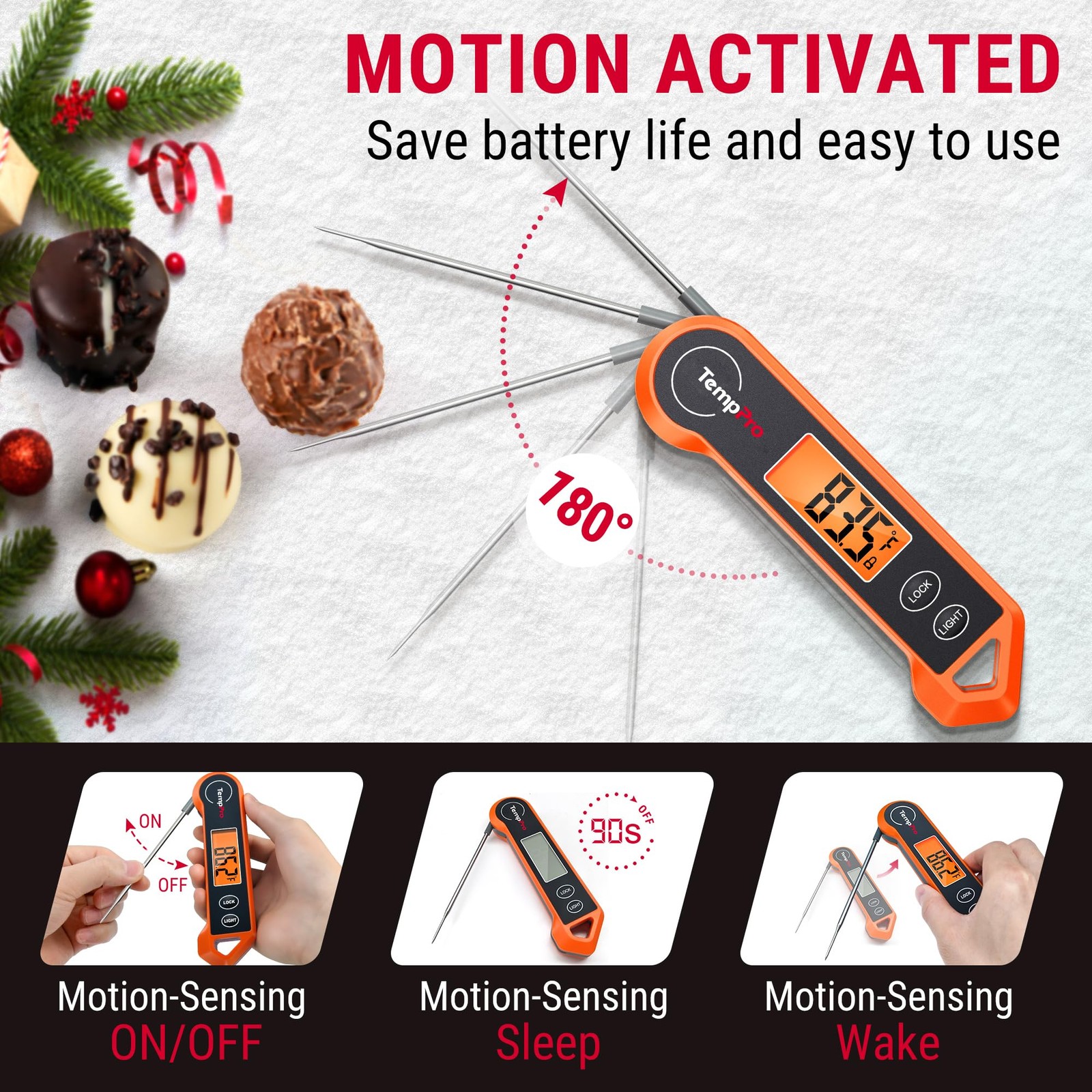 TP19H 1 Sec Digital Meat Thermometer for Cooking